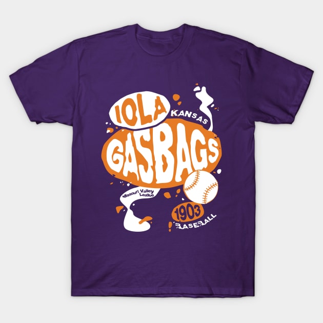 Iola Gasbags T-Shirt by MindsparkCreative